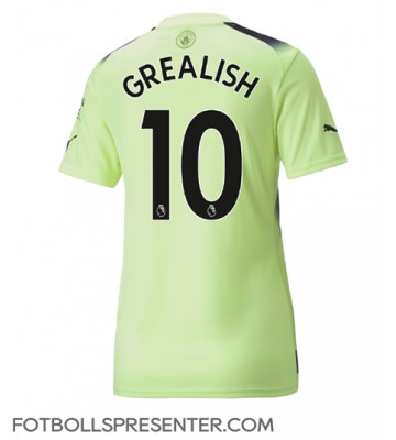 Manchester City Jack Grealish #10 Tredje Matchtröja Dam 2022-23 Kortärmad
